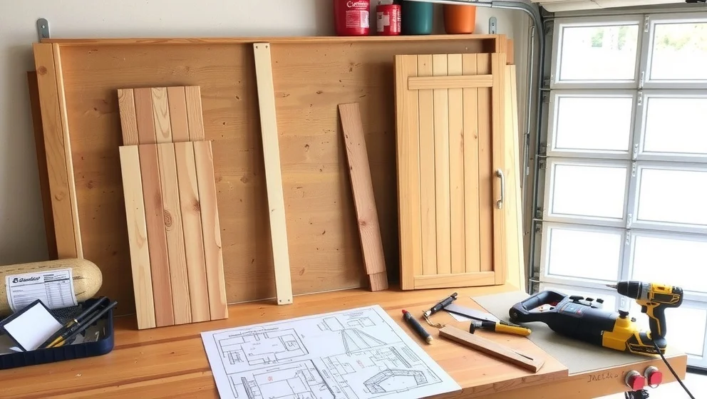 Hur bygger du en egen dörr till förråd | House Hackaren