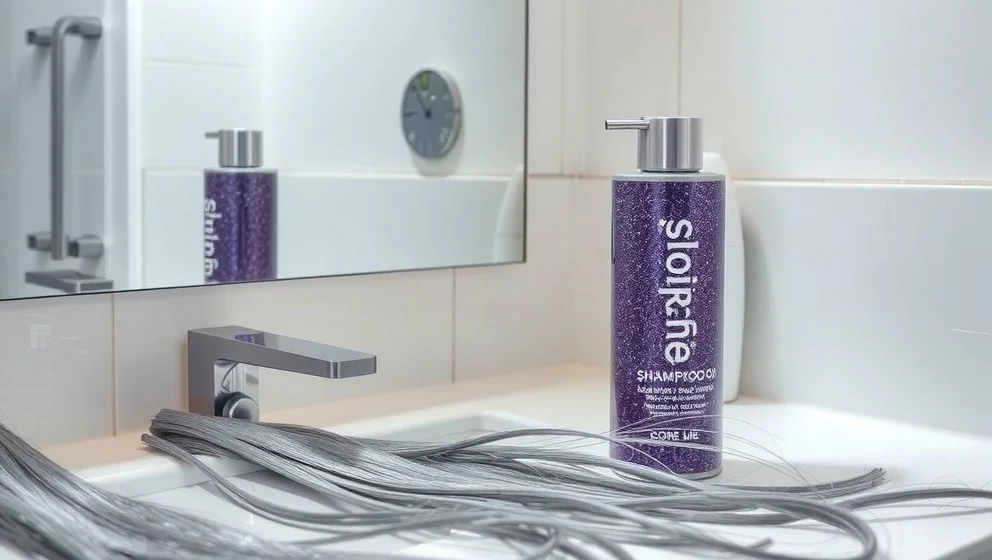 Poly Normal Shampoo Poly color tonings-shampoo för grått hår | merkvinna.se