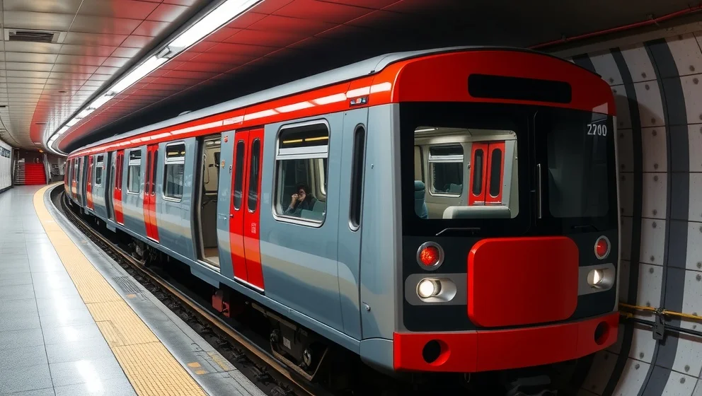 Tunnelbana röda linjen i Stockholm förklarad | husabc.se